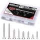 Hilitchi 285-Piece Stainless Steel Phillips Flat Head Self Tapping Screw Asso...