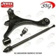 For 2001-2005 Honda Civic Front Left Lower Control Arm Ball Joint Tie Rod 3PCs