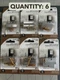 6-pack lot 2-piece National Hardware N260-153 Self Leveling Flush Mount Hangers