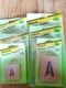 STENCILS 1-6" Hy-Ko NEW! Reusable Numbers Letters ST-1 ST-2 ST-3 ST-4 ST-5 ST-6
