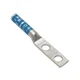 BURNDY YA6C2TC14 TwoHoleLugCmprsnConn,Long,Blue,374/7 22C357