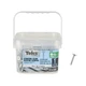 Teks #10 x 1 Inch Standing Seam Panel Roofing Screws, 360 PCS, for Flanged &