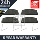 Fits Mazda 6 2002-2013 5 2005-2010 323 1989-2004 Febi Rear Brake Pads Set