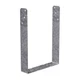 Simpson Strong-Tie SP6 Galvanized Stud Plate Tie 50 Pk