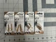 4-pack lot 2/pc National Hardware N260-134 brass bear claw drywall hanger anchor