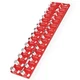 Manalete Thread Checker, 49 Nut and Bolt Screw Size Red 