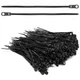 300pcs Zip Ties with Screw Hole, 6 inch 48lbs Electrical Cable Ties Straps, M...