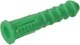 The Hillman Group 370332 Ribbed Plastic Anchor, 12-14-16 X 1-1/2-Inch, Green