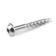 SML-C125-1200 Zinc Pocket Screw - 1 1/4 Inch #8 Pack of 1200,