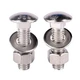 KOSJETHAS 8 Sets 5/16-18 x 1" Carriage Bolts Screws Round Head Square Neck an...