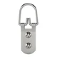OOK 59980 D-Ring Hangers, Mirror Hangers, Picture Hangers, ReadyScrew, Steel,...
